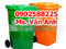 [4] Chuyên sản xuất thùng rác các loại thùng rác nhựa HDPE, composite 120l, 240lít