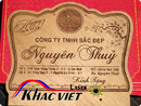 Tp. Hồ Chí Minh: Khắc Gỗ, Khắc Tranh Gỗ, Cắt Mica, Cắt Chữ, Khắc Mica CL1546175