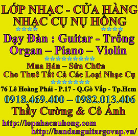 Dạy Đàn Violin . Lớp học đàn Violin ở gò vấp