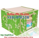 Tp. Hà Nội: Hộp vải đựng đồ living box khung kim loại - 096. 106. 6264 CL1155271P8