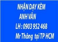 Các lớp gia sư và luyện thi ANH VĂN chất lượng tại tp. hcm