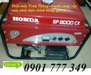 Tp. Hà Nội: Máy phát điện chính hãng HONDA EP 8000 CX ĐỀ NỔ, công suất liên tục: 7. 0 KVA CL1552204