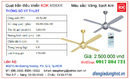 Bình Dương: Quạt trần remote kdk M56XR CL1550468