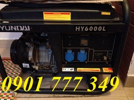 Máy phát điện xăng Hyundai HY 6000L mới 100%, giá rẻ bất ngờ