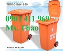 Tp. Hồ Chí Minh: thùng rác giá rẻ, thùng rác 120 lít, thùng rác 2 bánh xe, thùng rác con thú. CL1553870P11