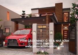 dán decal phản quang chống nóng nhà kính, ô tô