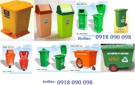 chuyên cung cấp thùng đựng rác gia đình, thùng chứa rác công nghiệp, thùng rác
