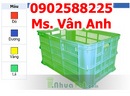 Tp. Hồ Chí Minh: BánSóng nhựa công nghiệp, rổ nhựa, khay nhựa đựng hàng, thùng nhựa bít, hộp nhựa CL1555009
