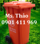 Tp. Hồ Chí Minh: thùng rác 120l, thùng rác công cộng, thùng rác 2 bánh xe, thùng rác con thú CL1555070
