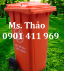 Tp. Hồ Chí Minh: thùng rác, thùng rác công cộng, thùng rác con thú, thùng rác nhựa 2 bánh xe RSCL1686023