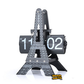 Đồng hồ lật số tự động tháp Eiffel độc đáo tại Sản Phẩm Sáng Tạo 244 Kim Mã HN