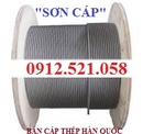 Tp. Hà Nội: Bán cáp thép lõi cơ Hàn Quốc 0947. 521. 058 cáp thép lõi thép Hàn Quốc CL1556529