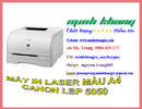 Tp. Hồ Chí Minh: Máy in laser màu Canon LBP-5050, Canon Color Laser Printer LBP5050 RSCL1194984