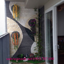Tp. Hà Nội: Thi công vườn đứng cây giả, tiểu cảnh tranh tường, tranh tường nước ốp đá CL1673834P7