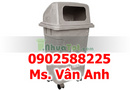 Tp. Hồ Chí Minh: Chuyên sản xuất và bán thùng rác các loại, thùng rác có bánh xe giá rẻ-HCM RSCL1497520