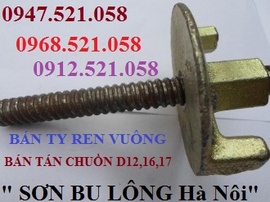 Sản xuất ty ren thô giá rẻ Hà Nội 0968.521.058 bán Bát chuồn D17,D16,12