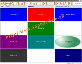 Phần mềm tính tiền bán hàng cho quán bar