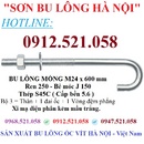 Tp. Hà Nội: Vật tư cơ khí phụ trợ 0947. 521. 058 bán Bu Lông Móng thép & INOX Hà Nội CL1563262