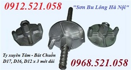 Giá tốt 0968.521.058 Sản xuất ty ren vuông xuyên tường D16,D17 tại Hà Nội