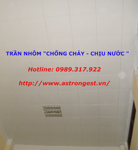 Ốp trần phòng ăn căn hộ chung cư, Trần nhôm Astrongest, Có nên ốp Trần thạch cao