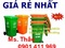 [3] Thùng rác công cộng 120 lít, thùng rác nhựa 2 bánh xe, thùng rác nhựa HDPE