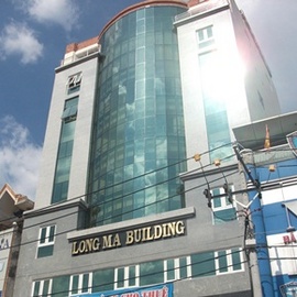 Văn phòng cho thuê quận Tân Bình Long Mã Building với giá 168 nghìn/ m2/ tháng