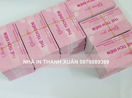 In Thanh Xuân in thẻ tích điểm, thẻ vip, thẻ giảm giá uy tín, giá hạt rẻ