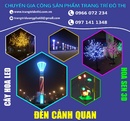 Tp. Hà Nội: Cây hoa đèn led trang trí chiếu sáng đường phố sân vườn CL1572398
