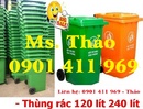 Tp. Hồ Chí Minh: Thùng đựng rác 120 lít, thùng rác 60 lít, thùng rác nhựa 2 bánh xe, thùng rác RSCL1695561