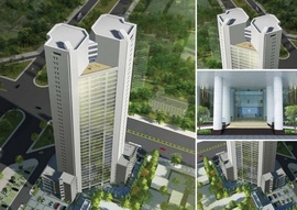 Cho thuê văn phòng tại Handico Tower - Phạm Hùng, không gian thoáng mở