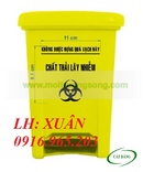 Lâm Đồng: Thùng đựng rác y tế, hộp đựng bơm kim tiêm y tế, Thùng rác y tế đạp chân CL1350292
