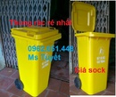 Tp. Hà Nội: Bán thùng rác công cộng màu cam loại 120L, 240L giá ưu đãi nhất CL1571892