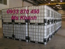 Tp. Hồ Chí Minh: Thùng nhựa 1000 lít, thùng IBC 1000 lít, tank nhựa 1000 lít mới, củ, qua sữ dụng CL1572907