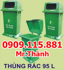 Tp. Hồ Chí Minh: Thùng rác nhựa rẻ, thùng rác nhựa xanh rẻ, thùng rác nhựa bền, thùng rác CL1572967