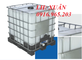 Can nhựa, Can đựng dầu dừa xuất khẩu, Tank nhựa cũ 1000 lít