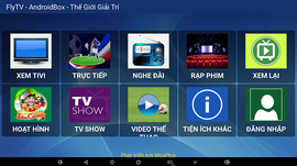 Những ứng dụng tuyệt vời trên Android Tivi Box