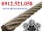 [3] 0913.521.058 Dây Cáp Thép Lụa Giá Rẻ - Công ty bán dây cáp thép Hà Nội