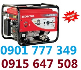 Máy phát điện Honda EP4000CX giá rẻ, máy phát điện công suất 3KVA, loại giật nổ
