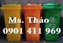Tp. Hồ Chí Minh: Thùng rác 120 lít, thùng đựng rác 2 bánh xe, thùng rác công cộng, xe gom rác CL1577362