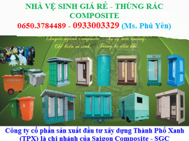 Bán và cho thuê nhà vệ sinh môi trường giá rẻ Long Khánh