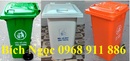 Tp. Hồ Chí Minh: Thùng đựng rác, thùng rác nhựa 120l, thùng rác nhựa composite giá rẻ CL1579089