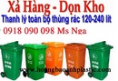 Tp. Hồ Chí Minh: thùng đựng rác, thùng chứa rác, xe rác, xe đẩy rác, thùng rác môi trường giá rẻ CL1580289P10