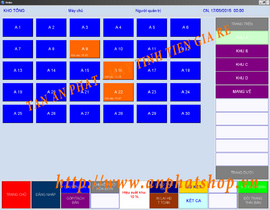 Bán phần mềm bán hàng cảm ứng pos cho nhà hàng tặng kèm bình đun nước tại tp hcm