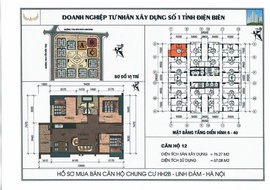 bán chung cư inh đàm giá 13--15,5trm2 diện tích 45,48, 56m2 hothot