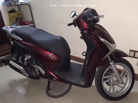 Bán xe Sh 125i Việt Nam! Màu đỏ mận cuối 2013