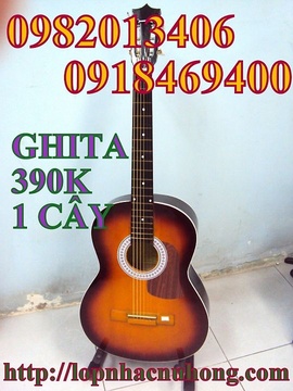 Đàn Guitar giá rẻ 390. 000 VND / cây - ship hàng toàn quốc