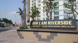 Cần cho thuê gấp căn hộ Him Lam Riverside , Dt 66m2 , 2 phòng ngủ , trang bị nội