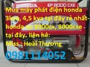 Tp. Hà Nội: Đại lí bán sỉ, bán lẻ máy phát điện honda ep 8000cx giá rẻ nhất CL1581181