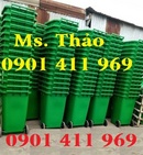 Tp. Hồ Chí Minh: Bán thùng rác công cộng 2 bánh xe nắp đậy kín, thùng rác giá rẻ CL1368867