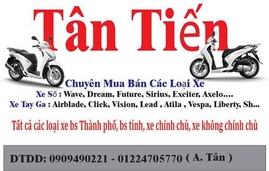 chuyên thu mua tất cả các loại xe máy đã qua sử dụng đảm bảo giá tốt nhất TP HCM